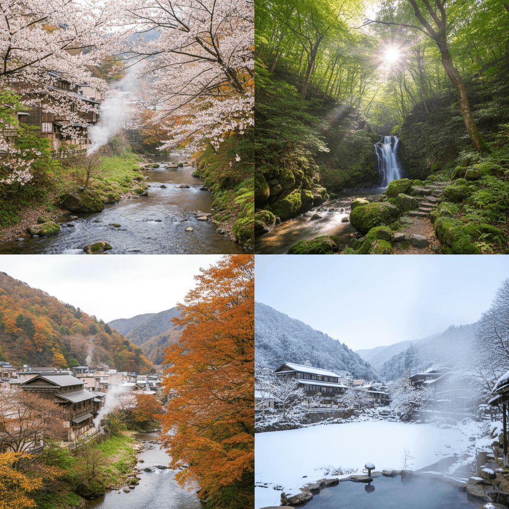 山梨・下部温泉の四季 自然 スポット完全ガイド：湯治と癒しの旅