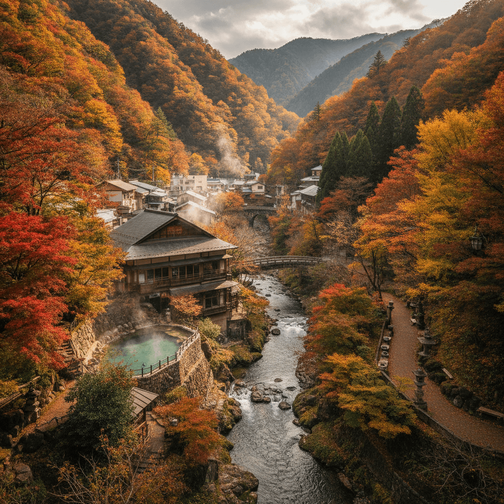 下部温泉 紅葉見頃スポット徹底解説:癒しの湯治と絶景を巡る完全ガイド