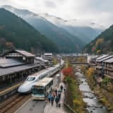 下部温泉を車なしで満喫!電車・バスで行く周辺観光完全ガイド