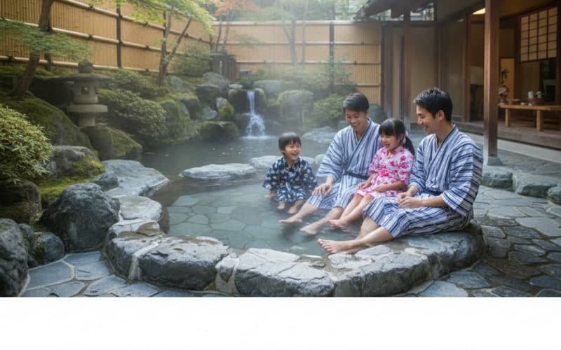 下部温泉で日帰り貸切風呂をカップル・家族で満喫!完全ガイド